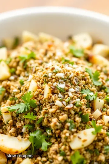 Garlic Herb Spice Recipe presentation
