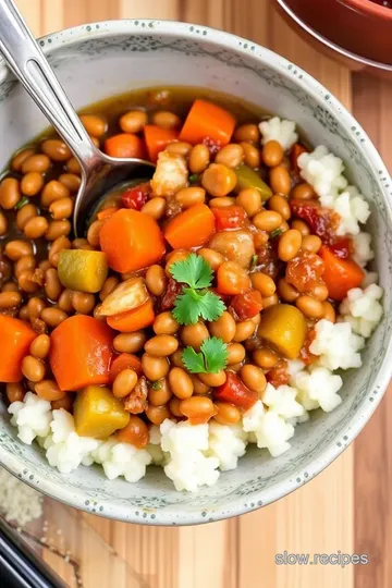 Hearty Slow Cooker Lentil Stew presentation