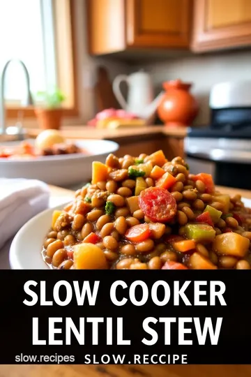 Hearty Slow Cooker Lentil Stew steps