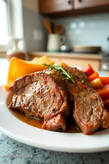 Slow Cooker Top Round Roast steps