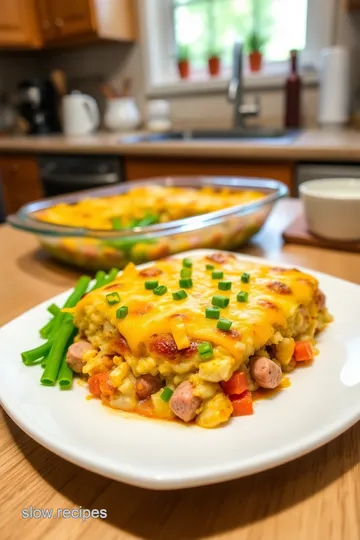 Savory Turkey Sausage Breakfast Casserole steps