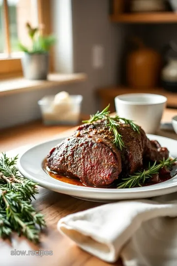 Slow Cooker Roast Beef steps