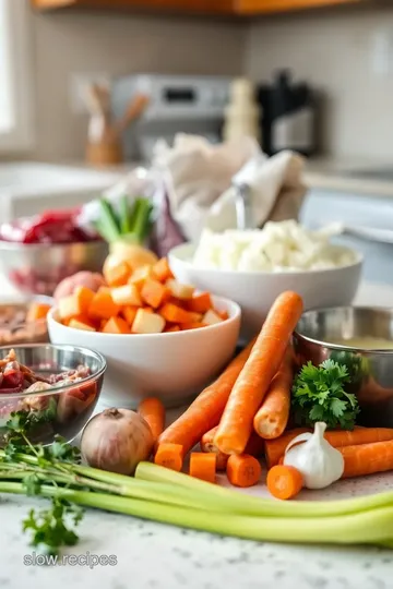 Slow Cooker Bone Broth ingredients