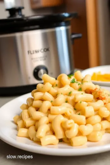 Slow Cooker Chicken Mac and Cheese Delight steps