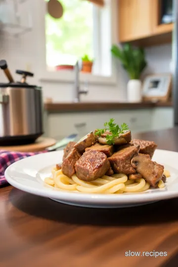 Slow Cooker Cube Steak with Mushroom Gravy steps