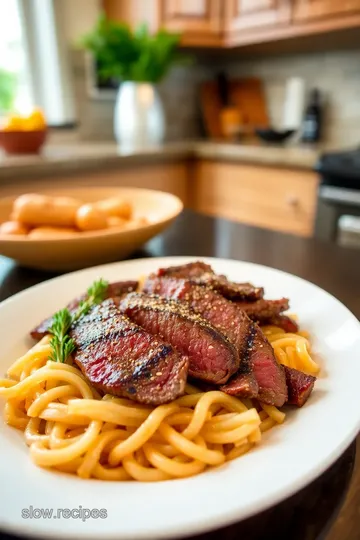 Slow Cooker Flank Steak with Garlic and Herbs steps