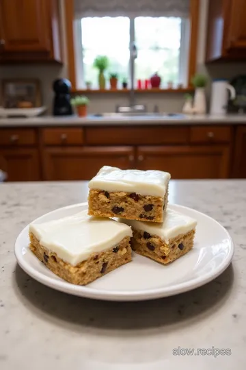 Slow Cooker Frosted Cookie Bars steps