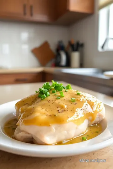 Slow Cooker Frozen Chicken with Herb Sauce steps