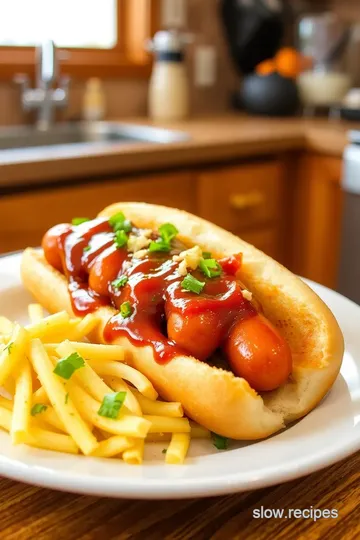 Slow Cooker Hot Dogs Delight steps