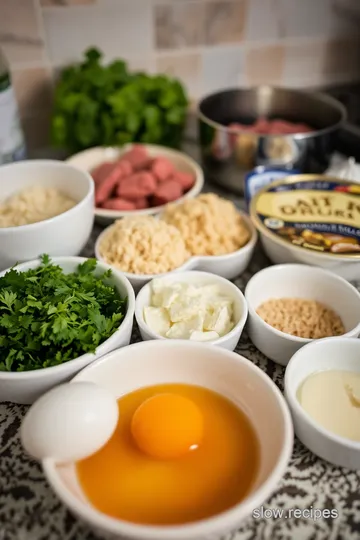 Slow Cooker Italian Wedding Soup ingredients