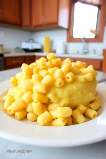 Slow Cooker Mac n Cheese with Velveeta: The Ultimate Easy Comfort Food Recipe! steps