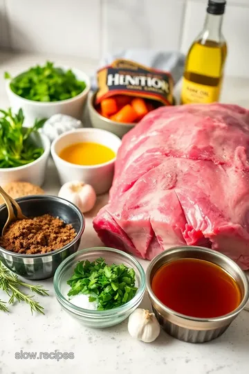 Slow Cooker Prime Rib Roast: The Ultimate Guide for Juicy Perfection! ingredients