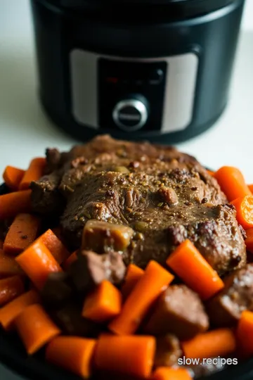 Slow Cooker Sirloin Tip Roast Recipe presentation