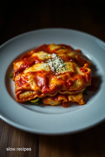 Slow Cooker Veggie Lasagna: Effortless Comfort in Every Layer presentation