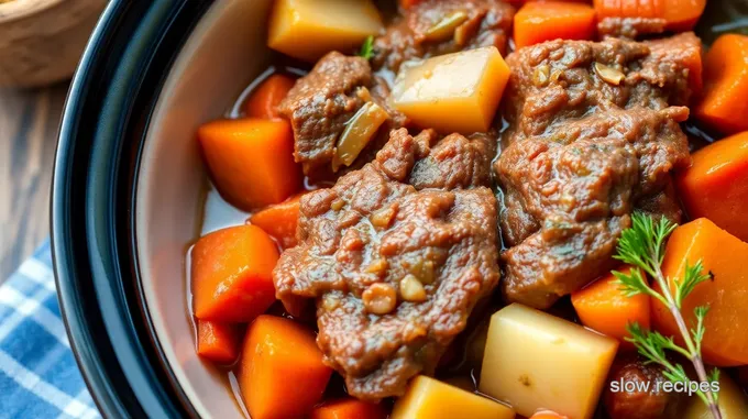 Hearty Venison Stew with Root Vegetables