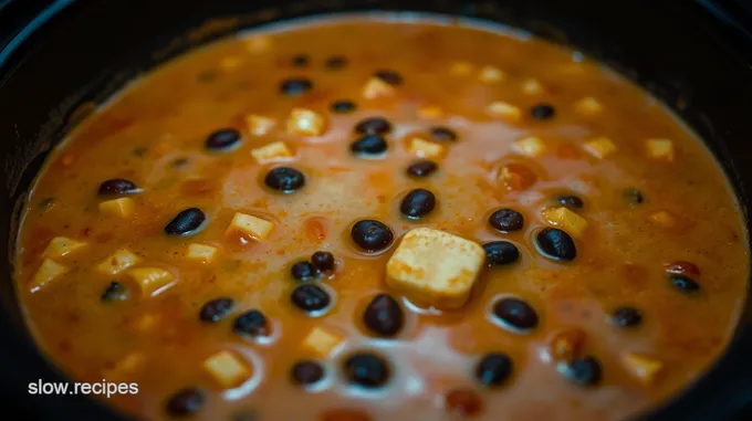 Slow Cooker Creamy Chicken Enchilada Soup